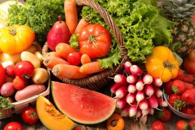 Coma más frutas y verduras