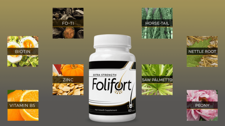 ¿Cuáles son los ingredientes de Folifort?
